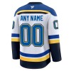 Maillot de Hockey St. Louis Blues Personnaliser Fanatics Premium 2024-25 Blanc Extérieur - Homme